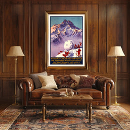 Villars-Chesières-Arveyes Winter Sports Poster