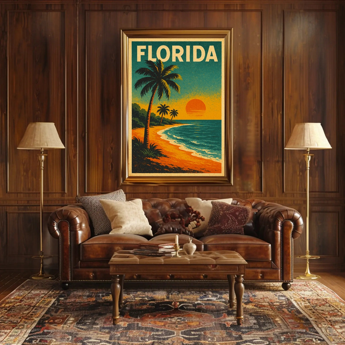 Florida Sunset Poster
