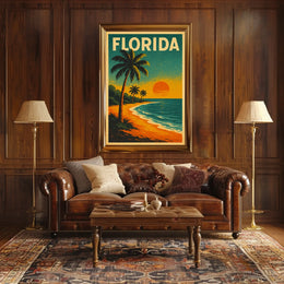 Florida Sunset Poster