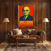 Harry S. Truman Presidential Term Poster