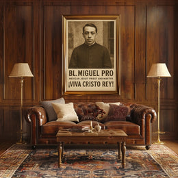 Bl. Miguel Pro Mexican Jesuit Priest Poster
