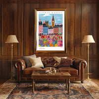 London Flower Market 2024 Poster PosterGoat