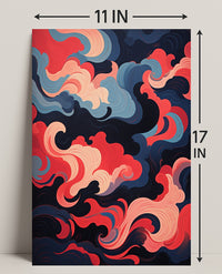 Abstract Swirls Of Color Abstract Poster