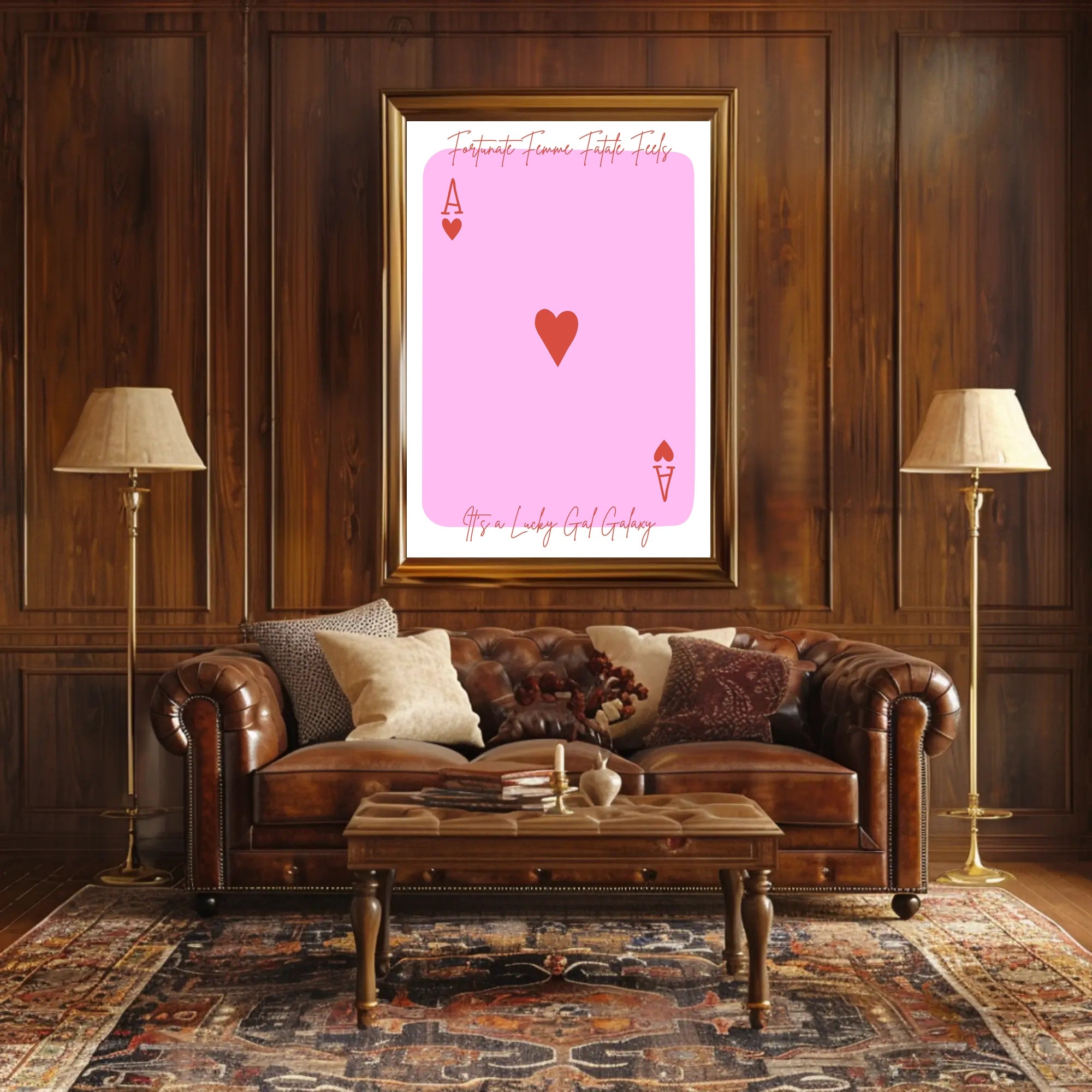 Fortunate Femme Fatale Feels Poster