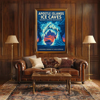 Apostle Islands Ice Caves Poster