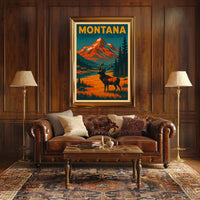 Montana Wilderness Poster