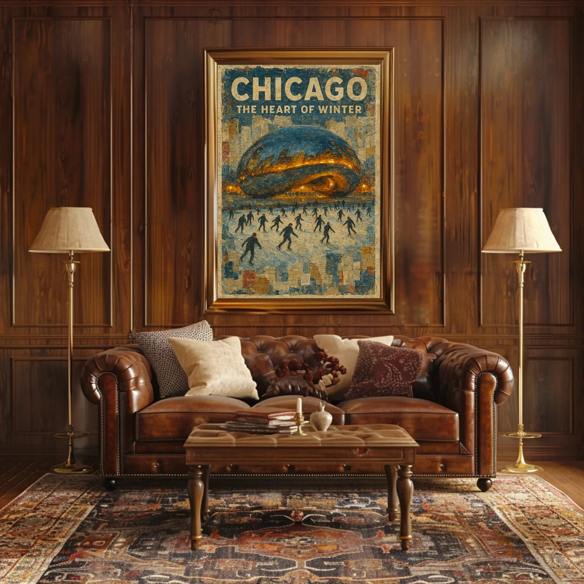 Chicago The Heart Of Winter Poster