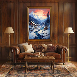 Winter Wonderland Retreat Poster