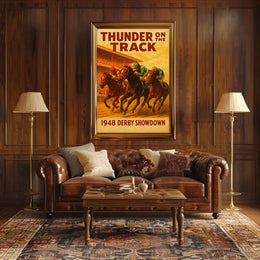 Thunder On The Track Poster