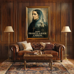 Saint Frances Xavier Cabrini Patron Of Poster