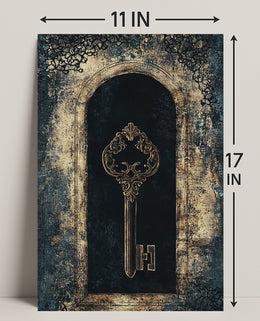 The Ornate Key Poster