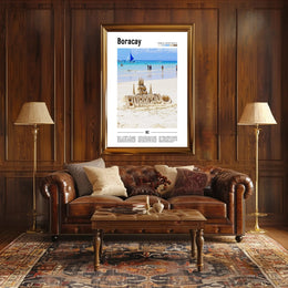 Boracay Beach Paradise Travel Poster PosterGoat