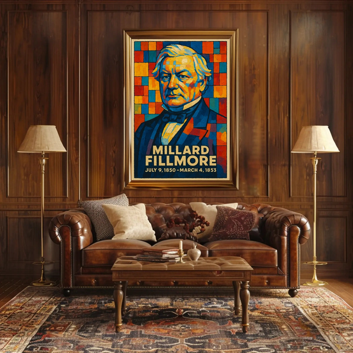 Millard Fillmore 13th President Poster