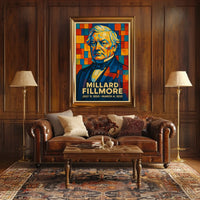 Millard Fillmore 13th President Poster