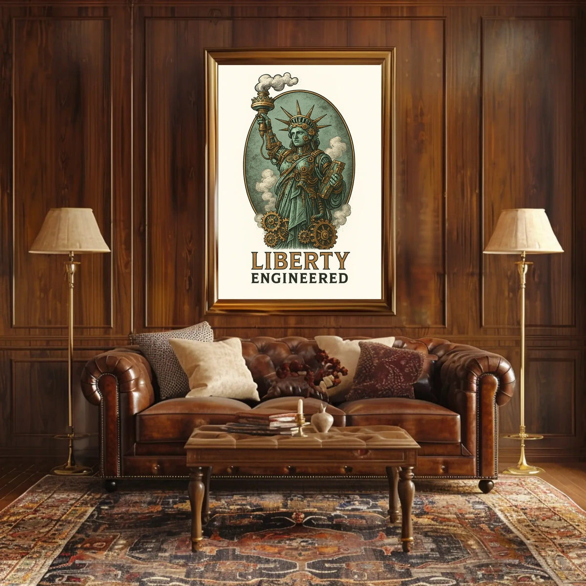 Liberty Engineered Poster
