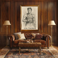 Jim Thorpe Athletic Legend Poster