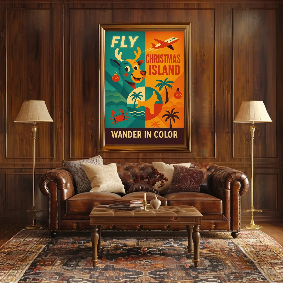 Fly to Christmas Island Poster