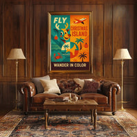 Fly to Christmas Island Poster