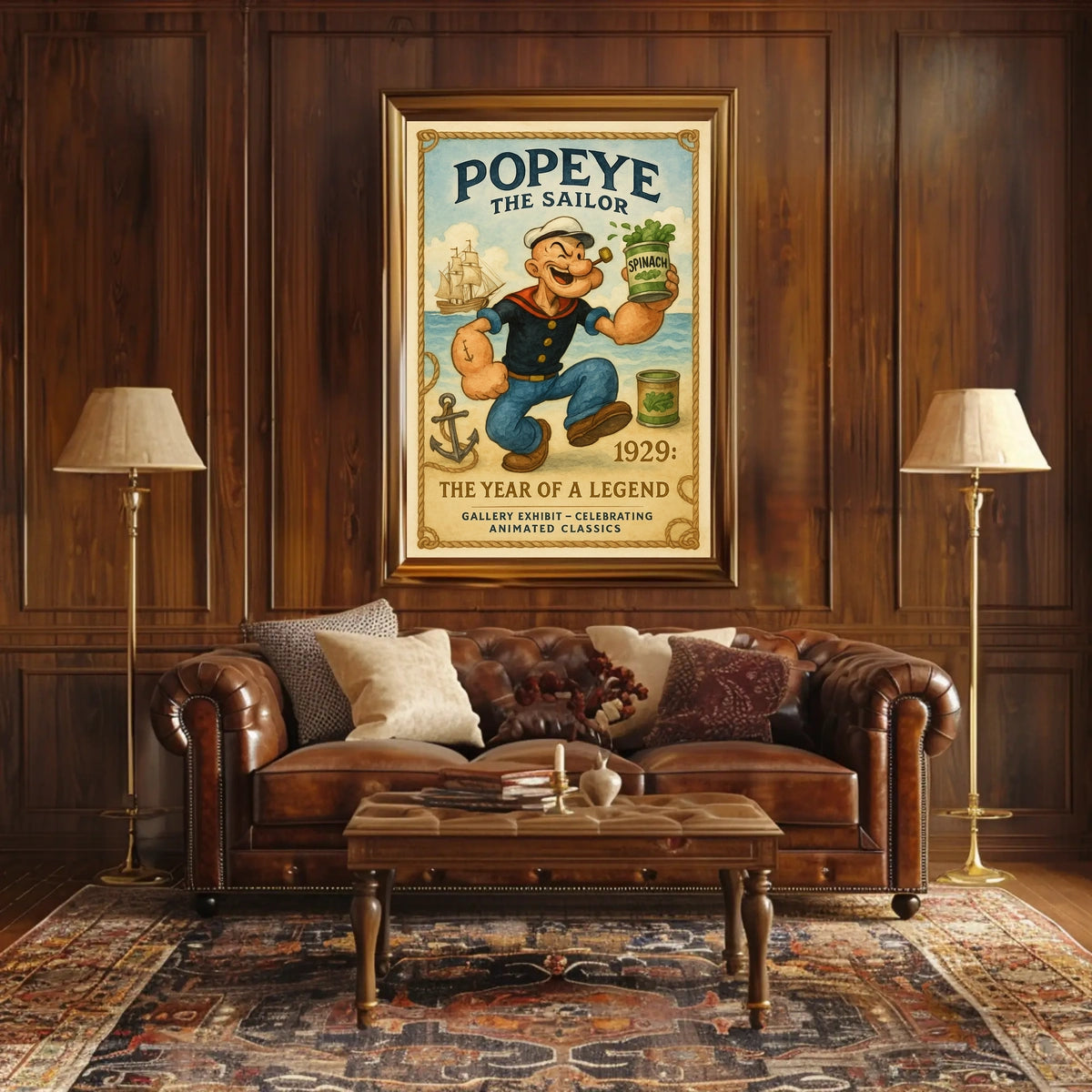 Popeye 1929 Art Poster POP-36