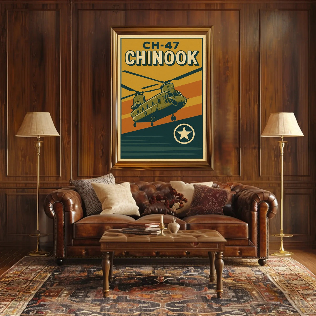 CH-47 Chinook Poster