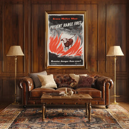 Prevent Range Fires Poster PosterGoat
