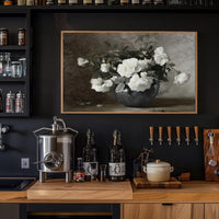 Elegant Floral Still Life Poster