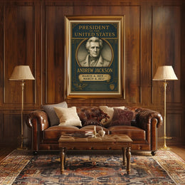 Andrew Jackson 7th President Poster