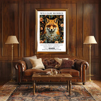 William Morris Exhibition Vintage Artistic Poster