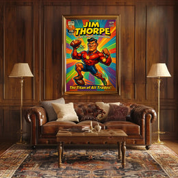 Jim Thorpe The Ultimate Athlete Poster