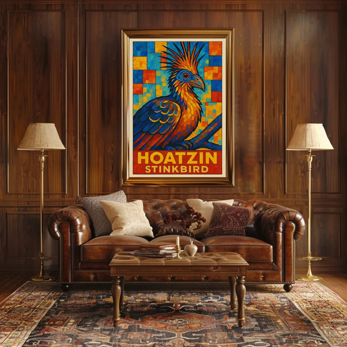 Hoatzin Stinkbird Poster