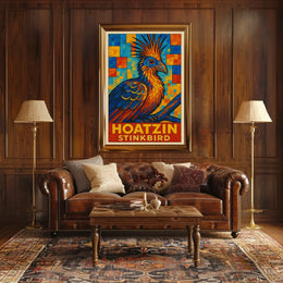 Hoatzin Stinkbird Poster