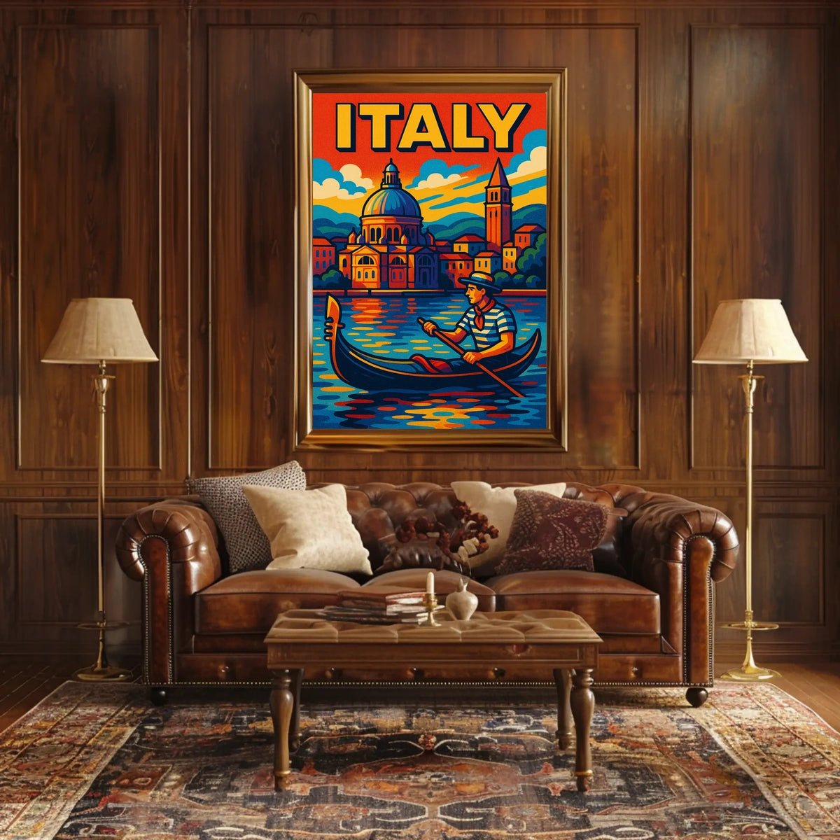 Italy Travel Poster