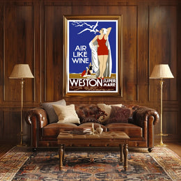 Air Like Wine Weston-Super-Mare Poster