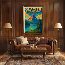 Glacier National Park Poster