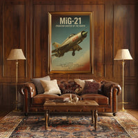 MiG-21: Phantom Hunter of the North Poster PosterGoat