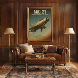 MiG-21: Phantom Hunter of the North Poster PosterGoat
