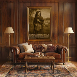 Saint Germaine Cousin Patron Of Abused Poster