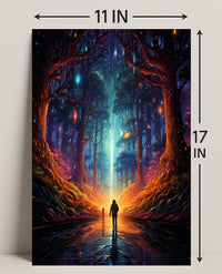 Enchanted Forest Pathway Poster