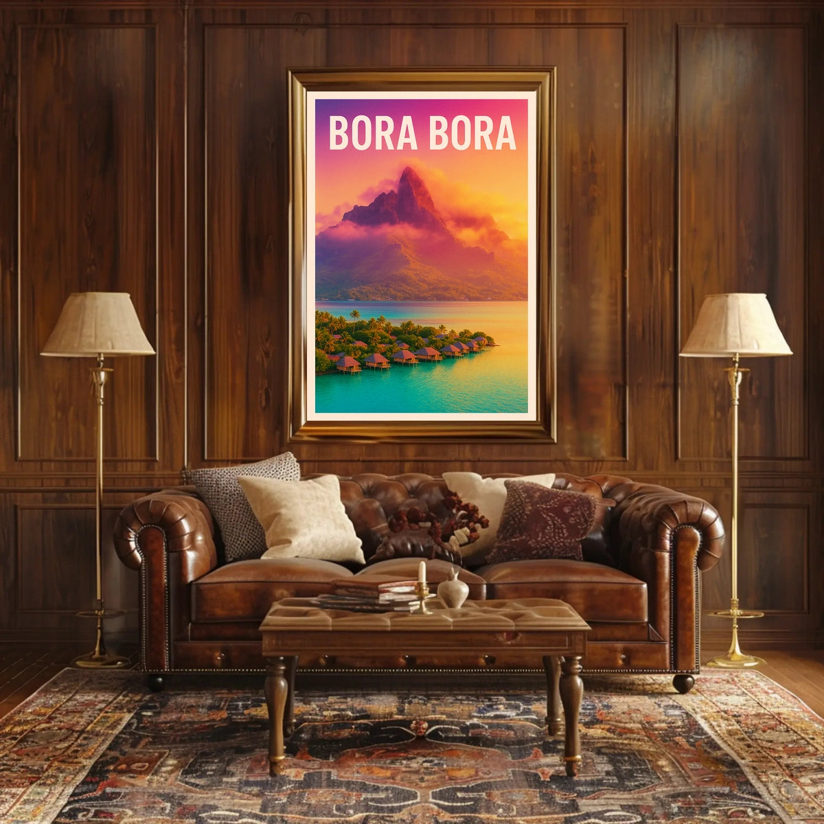 Bora Bora Paradise Poster