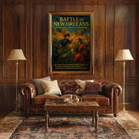 Battle Of New Orleans A Pivotal Clash Poster