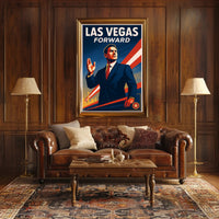 Las Vegas Forward Poster PosterGoat