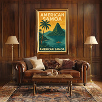 American Samoa Travel Poster