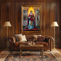 Iconic Religious Figure Poster