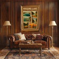 Higgins Lake, Michigan Poster