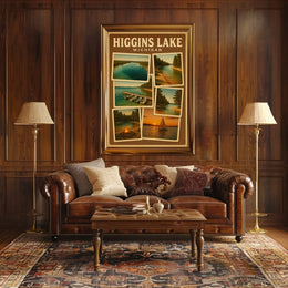 Higgins Lake, Michigan Poster