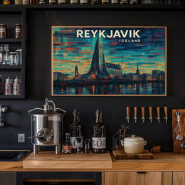 Reykjavik, Iceland Poster
