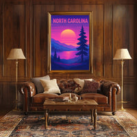 North Carolina Sunset Poster