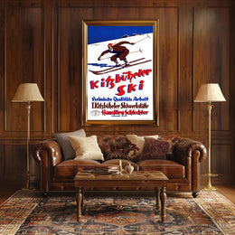 Kitzbüheler Ski Promotion Poster PosterGoat