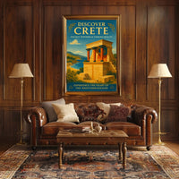 Discover Crete Poster