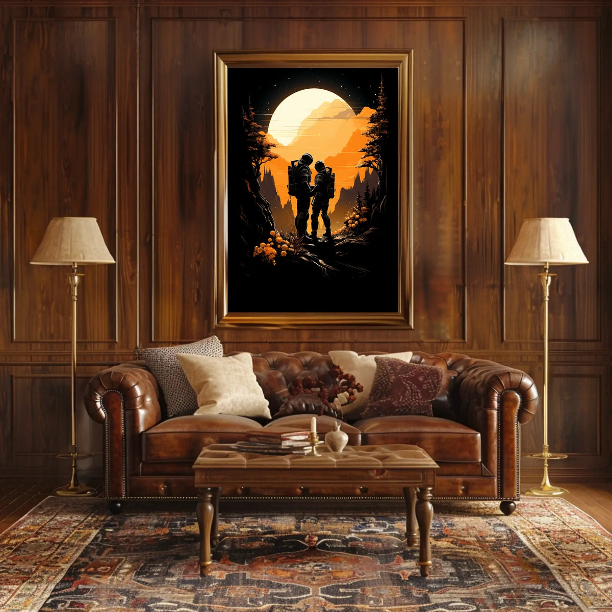 Cosmic Companions Poster